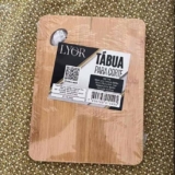 Lyor TÁBUA DE CORTE DE BAMBU 20x15x1CM NATURAL, SEM LINHA