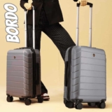 Mala de Viagem Bordo Cabine para 10Kg em fibra ABS Holysun! Turquia Cinza