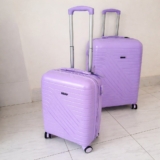 Mala De Viagem Isiway Maldivas Pequena Cor Lilás Lisa