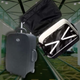 Mala de Viagem Pequena de bordo 10kg ANAC com alças e 2 rodinhas Village