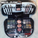 Maleta De Maquiagem Profissional FL60001 Preto, Fenzza