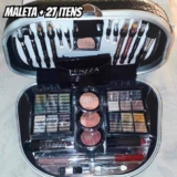 Maleta De Maquiagem Profissional FL60001 Preto, Fenzza