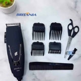 Máquina de Cortar Cabelo Britânia BCR03 18W com 9 acessórios – Preto – 110V