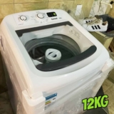 Máquina De Lavar Branca Consul 12kg Com Dosagem Econômica E Cor Branco 110v