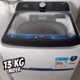 Máquina De Lavar Midea MA512W130A 13kg Wave Agitator Branca 220v