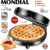 Máquina de Waffle Mondial Waffle Maker GW 01 – Preta