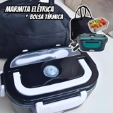 Marmita Elétrica Bivolt C/bolsa Térmica Casa Caminhão Carro