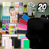 Material Escolar Kit Completo Ensino Fundamental Médio Facul