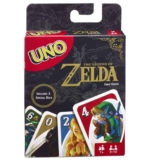 Mattel Games UNO The Legend of Zelda Card Game for Family Night with Graphics from The Legend of Zelda & Special Rule