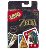 Mattel Games UNO The Legend of Zelda Card Game for Family Night with Graphics from The Legend of Zelda & Special Rule