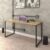 Mesa Escrivaninha Industrial 150cm Trevalla Kuadra ME150-E10 Carvalho