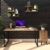 Mesa escrivaninha industrial ferro e madeira 150x60cm Sofa Sogude CLASSICMAGA150