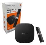 Mi Tv Box S Xiaomi Terceira Geração 4k Ultra Hd Bi Volt Cor Preto Tipo de controle remoto De voz