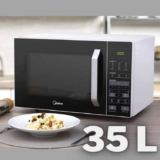 Micro-ondas 35 Litros Midea Mxsa35p1 Branco/preto