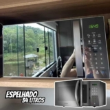 Micro-ondas Mondial 34L Espelhado MO-02-34-E – 110V