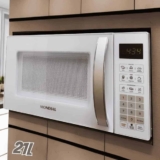Micro-ondas Mondial Mo-01-21-w Com Função Tira Odor 21l 110v