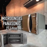 Micro-ondas Nn-st55lmruk 27 Litros Prata Panasonic