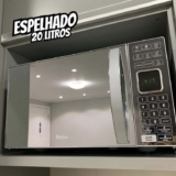 Microondas 20 Litros Philco PME25 1100w Limpa Fácil Espelhado