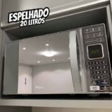Microondas 20 Litros Philco PME25 1100w Limpa Fácil Espelhado