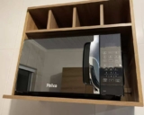 Microondas Philco PMO30EP 28 Litros Preto Com Porta Espelhada 1400w