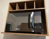 Microondas Philco PMO30EP 28 Litros Preto Com Porta Espelhada 1400w