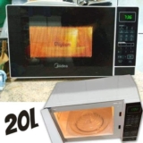 Microondas R1 BRANCO PORTA PRETA 20L MRAS21/MRAS22 (127)