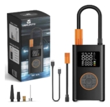 Mini Compressor Bomba De Ar Digital Portátil Sem Fio Calibrador De Pneus Para Carro Moto Bicicleta Bola