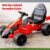 Mini Kart Elétrico Infantil 6V Vermelho Faster – brink+