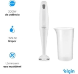 Mixer De Mão 200w Compacto Leve E Ergonômico MIX1001 Elgin