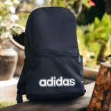 Mochila Adidas Classica Linear Day – Preto+Branco
