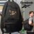 Mochila Element Unissex Reebok Desenho Do Tecido Liso Cor Preto