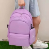 Mochila Unissex Colorida Resistente Original Livros Escolar