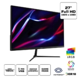 Monitor Acer Gamer Nitro QG270 S3BIPX 27” Zeroframe LED VA FHD 180Hz 1ms VRB HDR10 sRGB 95% 1xHDMI 1xDP