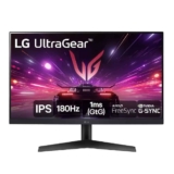 Monitor Gamer 180Hz Ultrawide 1ms LG 24GS60F-B.AWZM 24″ Full HD IPS HDMI DisplayPort FreeSync 24GS60F-B