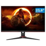 Monitor Gamer AOC 23.8″ Full HD, 100Hz, 1ms, IPS, DisplayPort e HDMI, Adaptive-Sync – 24G2E1