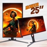 Monitor Gamer AOC DESTINY 25″ 240Hz 0,5ms FreeSync Premium 25G3ZM