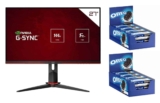Monitor Gamer AOC G2 Hero 27” LED Widescreen Full HD HDMI VGA IPS 144Hz 1ms 27G2/BK