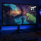 Monitor Gamer BRX MBRX21BK 21″ Gamer LED Preto 127/220V