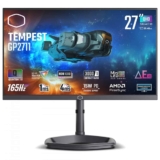 Monitor Gamer Cooler Master 27″, QHD, 165Hz, 1ms, VA, DisplayPort e HDMI, HDR1000, FreeSync, Ajuste de Altura, Som Integrado – GP2711