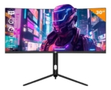 Monitor Gamer Curvo 30” Ultrawide 200hz 1ms 2560×1080 Haiz Inteligente Adaptative Sync HDMI/DP HZ-30
