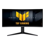 Monitor Gamer Curvo ASUS TUF 34″”, WQHD, 250Hz, 0.5ms, Fast VA, FreeSync Premium, Altura Ajustável, Som Integrado, Preto – VG34WQML5A