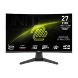 Monitor Gamer Curvo MSI MAG 27″, Full HD, 200Hz, 0.5ms, Rapid VA, FreeSync Premium, HDR Ready, Preto – 276CF E20