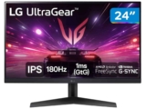 Monitor Gamer LG UltraGear 24” 24GS60F-B IPS Full HD 180Hz 1ms (GtG)