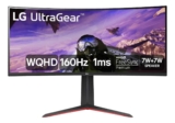 Monitor Gamer LG UltraGear Curvo 34” WQHD UltraWide 160Hz 1ms