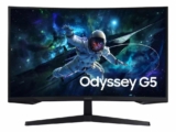 Monitor Gamer Samsung Odyssey G5, 32 ,qhd, 165hz,1ms,hdmi,dp Preto