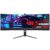 Monitor Gamer SuperFrame Enterprise, 44,5 Pol, Curvo, UltraWide, Double Quad HD, VA, HDR, FreeSync, 120Hz, Com Webcam, SF45E3RC