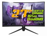 Monitor Gamer Superframe Precision 27 Curvo Quadhd 1ms 165hz