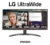 Monitor LG com tela de 29″ 100Hz 127/220V e resolução Full HD 29WQ500-B