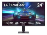 Monitor LG UltraGear 24G411A-B 24″,FHD, 144Hz, 1ms (MBR), NVIDIA G-SYNC, AMD FreeSync, HDR10