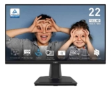 Monitor Msi Pro Mp225 21,5 Led 1ms Full Hd 100hz Preto Cor Ips Hdmi Vga